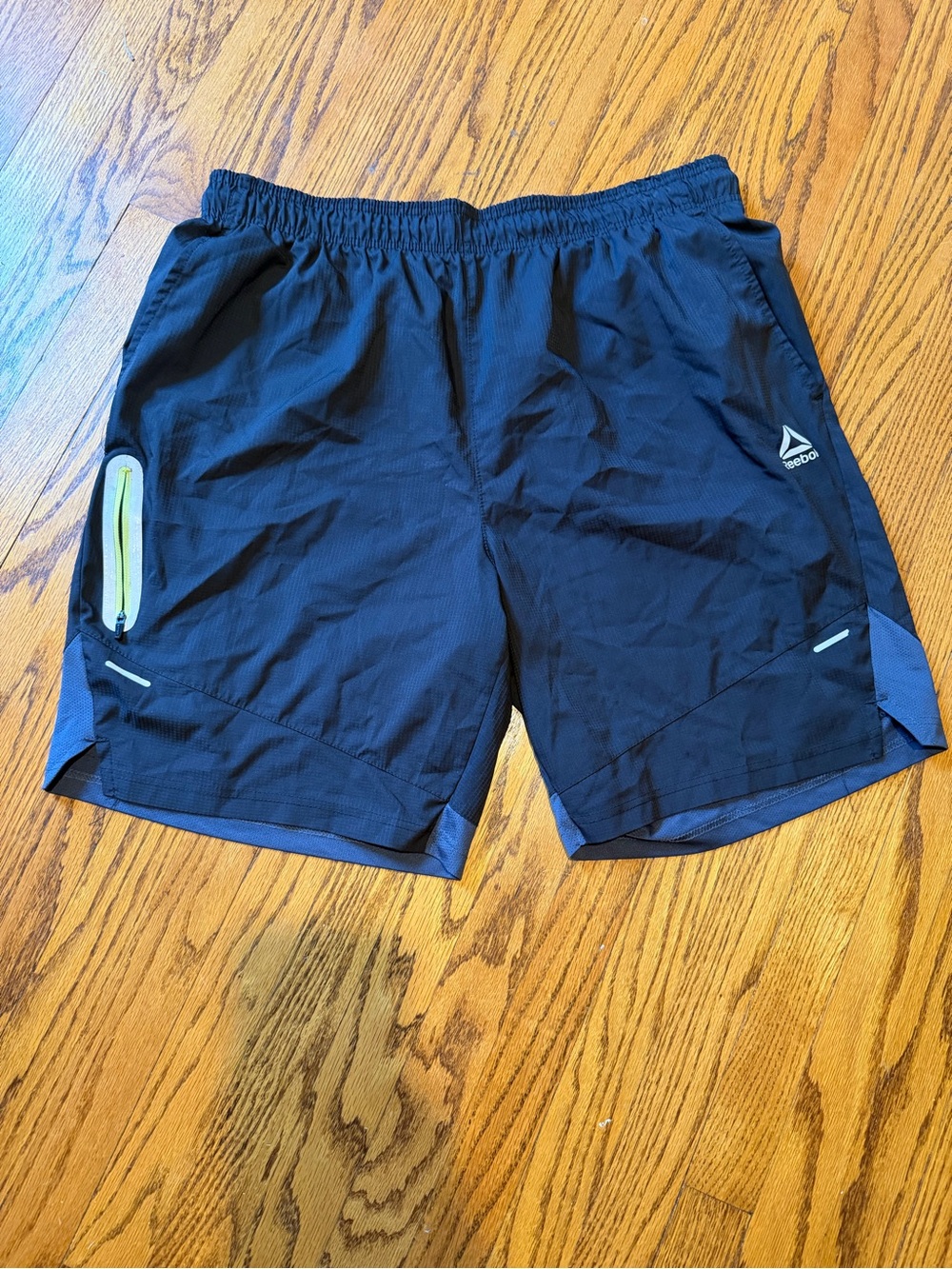 Reebok Men's Black Athletic Shorts - Size 2XL